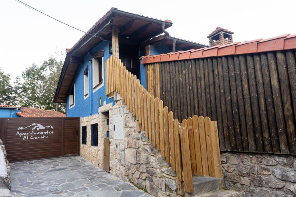 Apartamentos El Coritu Nieda Buitenkant foto