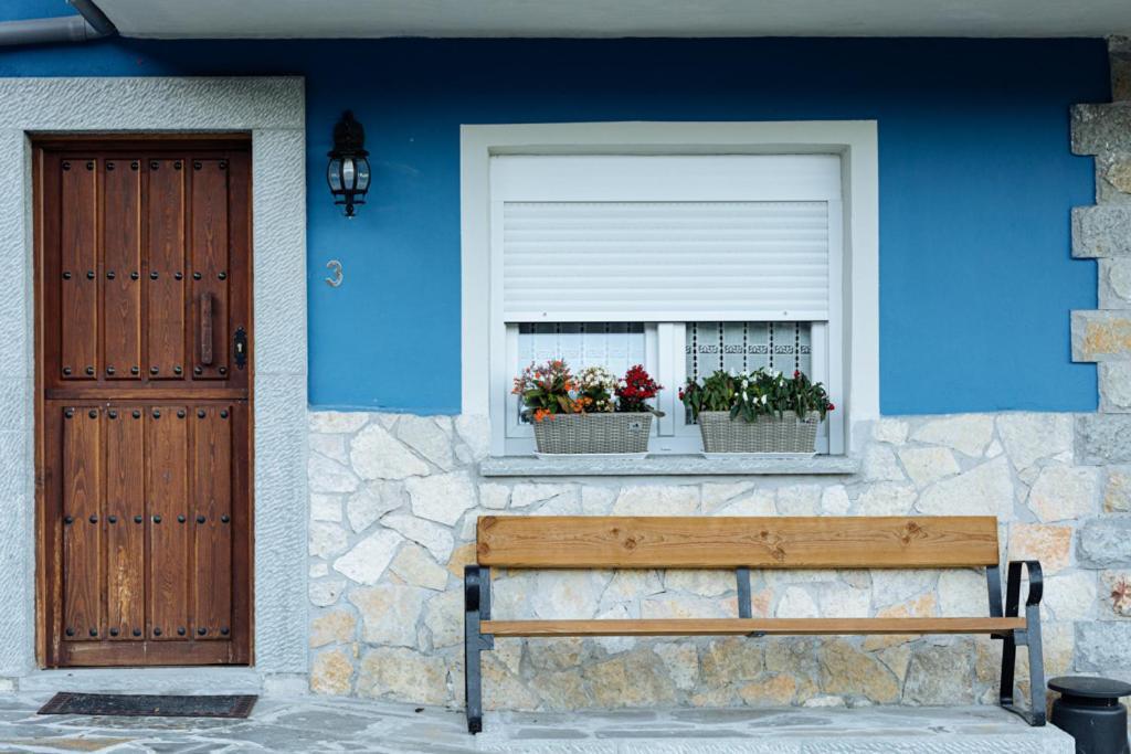 Apartamentos El Coritu Nieda Buitenkant foto