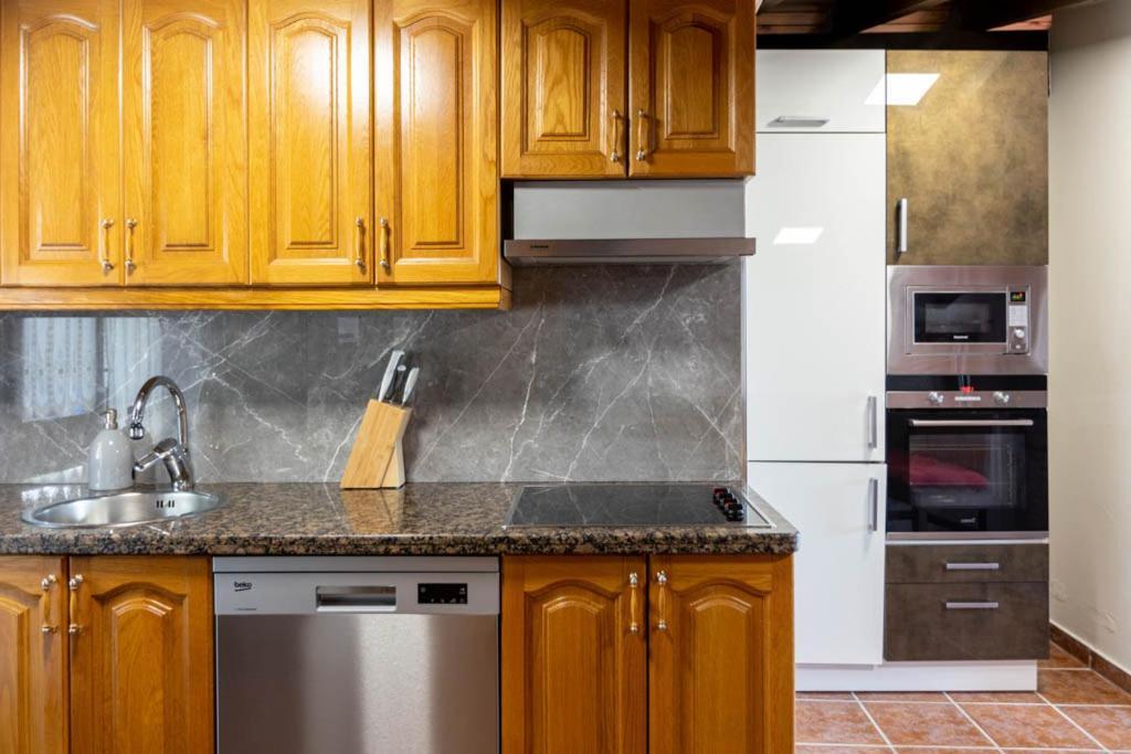 Apartamentos El Coritu Nieda Buitenkant foto
