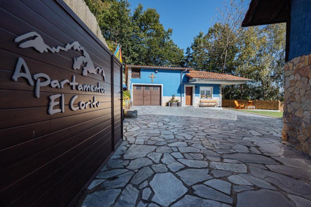 Apartamentos El Coritu Nieda Buitenkant foto